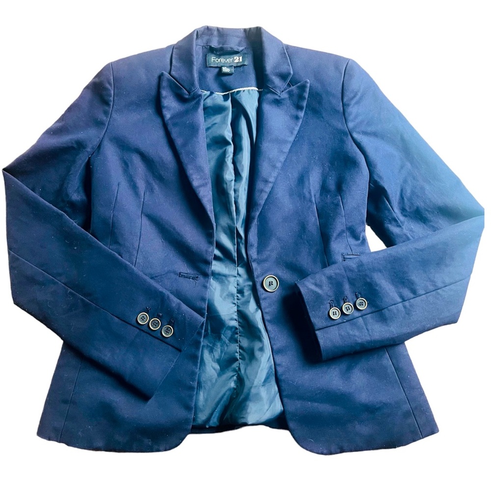 Gently used navy blazer